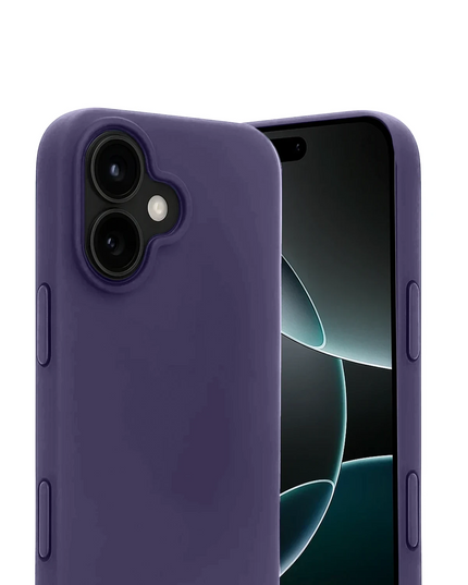 iPhone 17 First Silikon Kılıf - Mürdüm 2