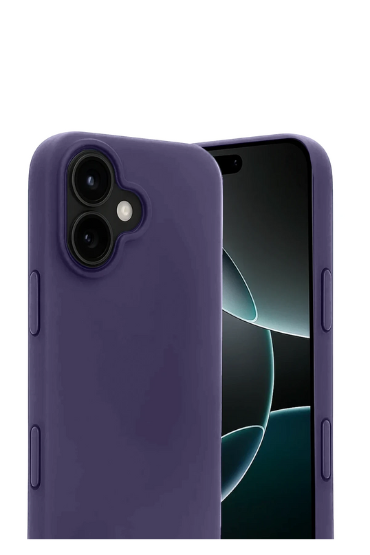 iPhone 17 First Silikon Kılıf - Mürdüm 2