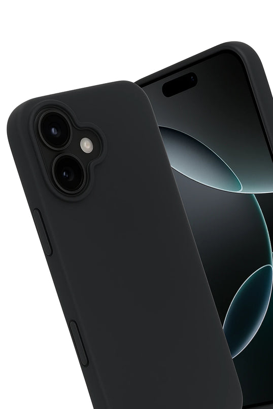 iPhone 17 First Silikon Kılıf - Siyah 3