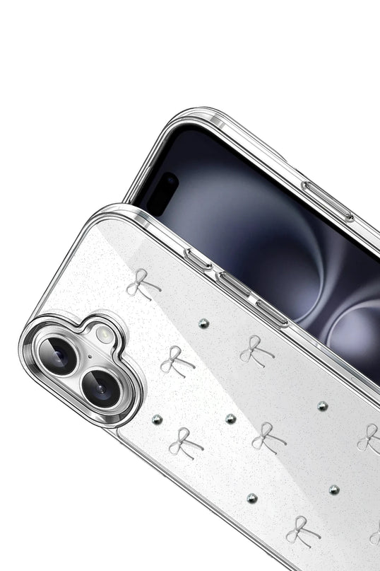 iPhone 17 Fiyonk Desenli Kapak Kılıf - Desen 5 3