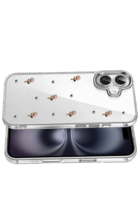 iPhone 17 Fiyonk Desenli Kapak Kılıf - Desen 6 4