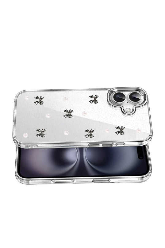 iPhone 17 Fiyonk Desenli Kapak Kılıf - Desen 8 3
