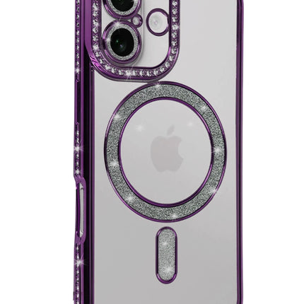 iPhone 17 Joke Simli Magneticsafe Kılıf - Derin Mor 2