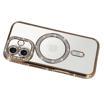 iPhone 17 Joke Simli Magneticsafe Kılıf - Gold 3