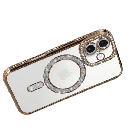 iPhone 17 Joke Simli Magneticsafe Kılıf - Gold 4