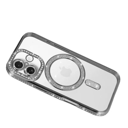 iPhone 17 Joke Simli Magneticsafe Kılıf - Gümüş 3