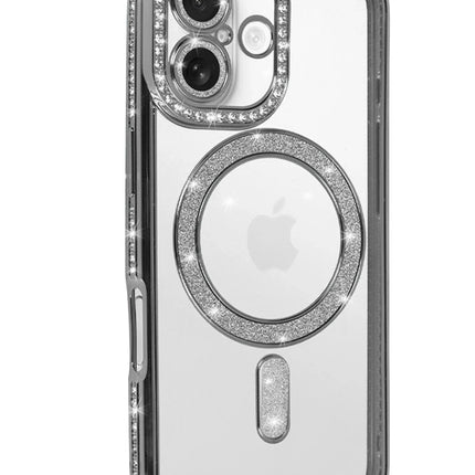 iPhone 17 Joke Simli Magneticsafe Kılıf - Gümüş 2