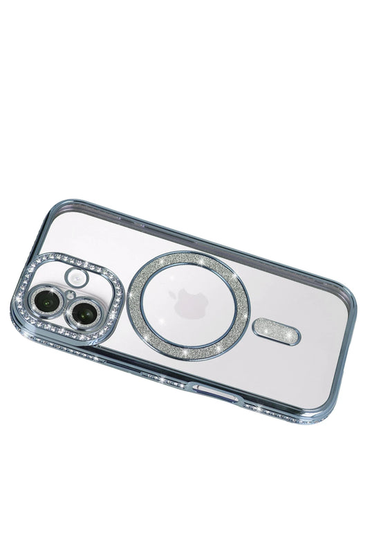 iPhone 17 Joke Simli Magneticsafe Kılıf - Mavi 3