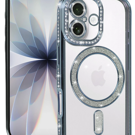 iPhone 17 Joke Simli Magneticsafe Kılıf - Mavi