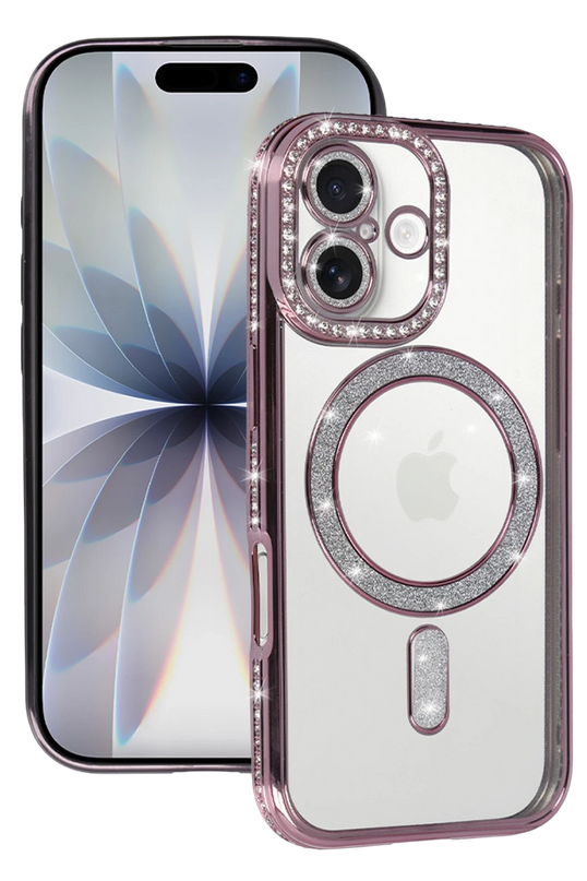iPhone 17 Joke Simli Magneticsafe Kılıf - Pembe