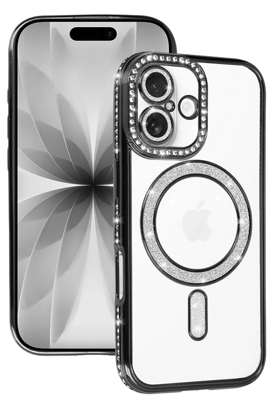 iPhone 17 Joke Simli Magneticsafe Kılıf - Siyah