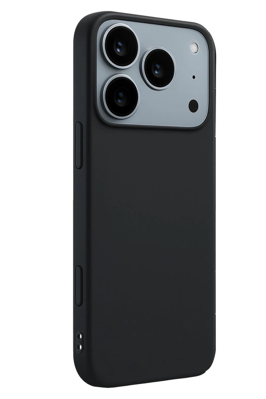 iPhone 17 Pro Max/18 Pro Max First Silikon Kılıf - Siyah 2