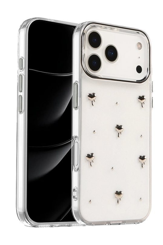 iPhone 17 Pro Max Fiyonk Desenli Kapak Kılıf - Desen 1
