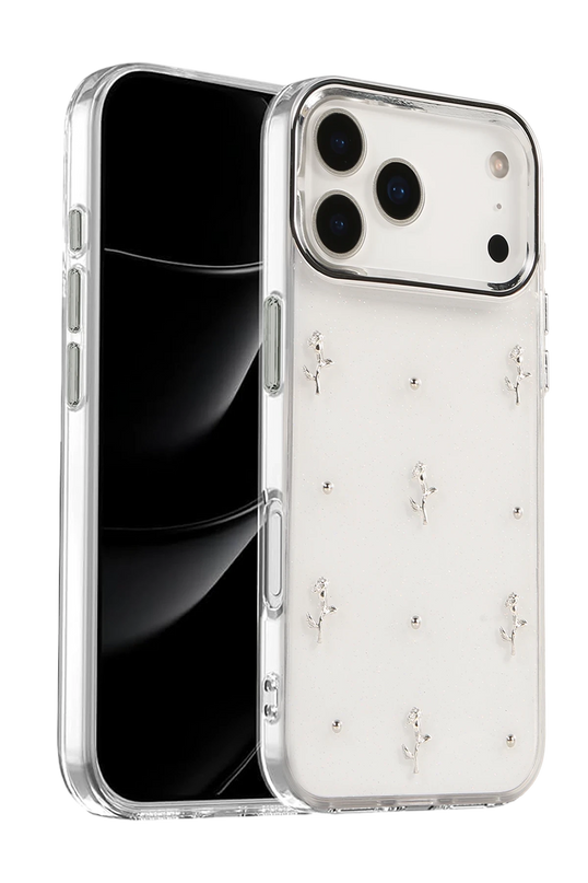 iPhone 17 Pro Max Fiyonk Desenli Kapak Kılıf - Desen 4