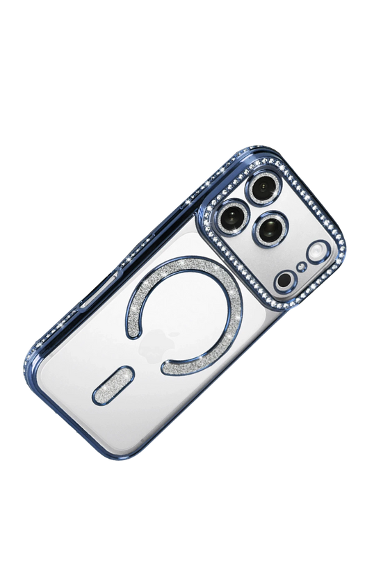 iPhone 18 Pro Max/17 Pro Max Joke Simli Magneticsafe Kılıf - Mavi 4