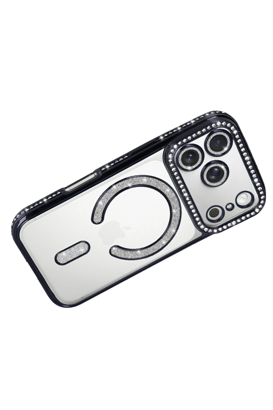 iPhone 18 Pro Max/17 Pro Max Joke Simli Magneticsafe Kılıf - Siyah 4