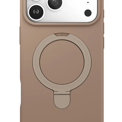 iPhone 17 Pro Regal Magsafe Standlı Kapak Kılıf - Çöl Titanyum 2