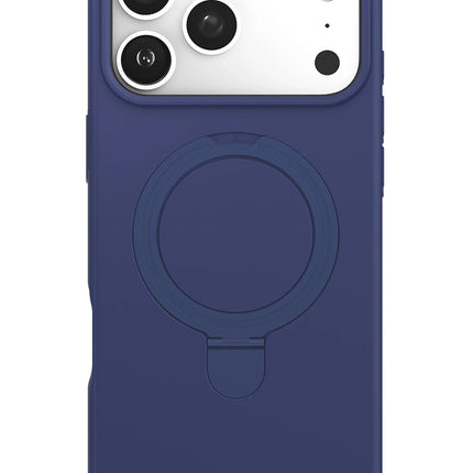 iPhone 17 Pro Regal Magsafe Standlı Kapak Kılıf - Lacivert 2