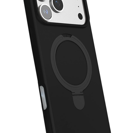 iPhone 17 Pro Regal Magsafe Standlı Kapak Kılıf - Siyah 3