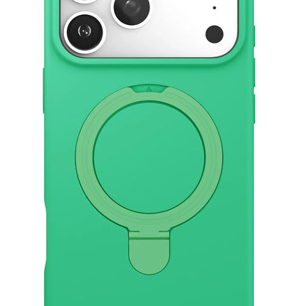 iPhone 17 Pro Regal Magsafe Standlı Kapak Kılıf - Yeşil 2