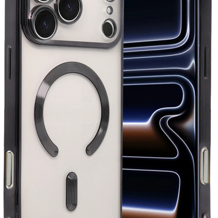 iPhone 18 Pro Kross Magneticsafe Kapak Kılıf - Siyah