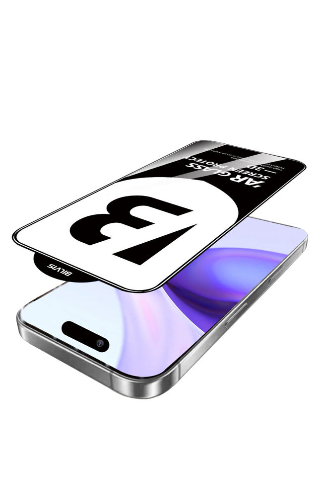 iPhone 17 Pro Max /18 Pro Max Bilvis 5D Super Clear Diamond Cam Ekran Koruyucu -Şeffaf 3