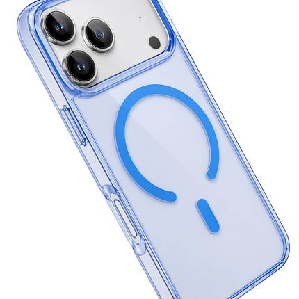 iPhone 18 Pro/17 Pro Pc Real Magsafe Kapak Kılıf - Sierra Blue 2
