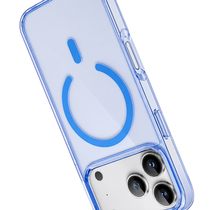 iPhone 18 Pro/17 Pro Pc Real Magsafe Kapak Kılıf - Sierra Blue 3