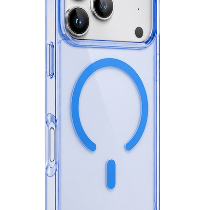 iPhone 18 Pro/17 Pro Pc Real Magsafe Kapak Kılıf - Sierra Blue