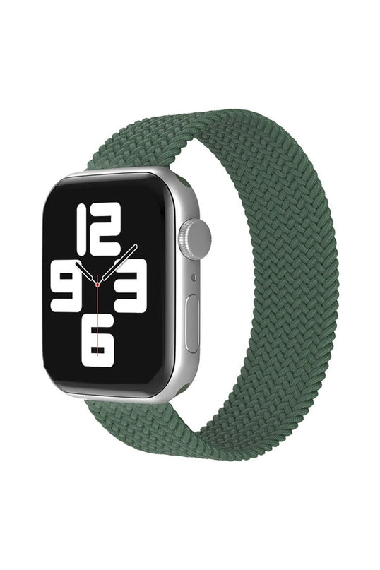 Watch 38mm Ayarlı Solo Silikon Kordon - Haki Yeşil