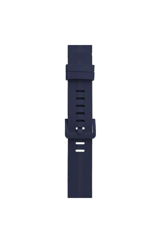 Watch 38mm KR408 Çizgili Silikon Kordon - Lacivert 3