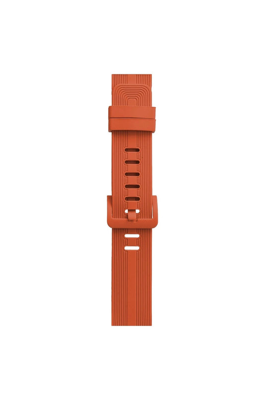 Watch 38mm KR408 Çizgili Silikon Kordon - Turuncu 3