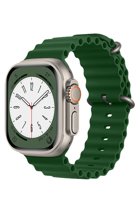 Watch 38mm Ocean Kordon - Koyu Yeşil