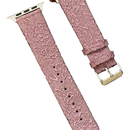Watch 42mm Creeper Desenli Kordon - Rose Gold