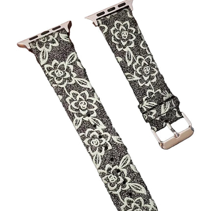 Watch 42mm Creeper Desenli Kordon - Siyah