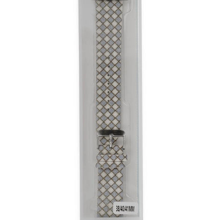 Watch 42mm Karo Motif Kordon - Lila 2