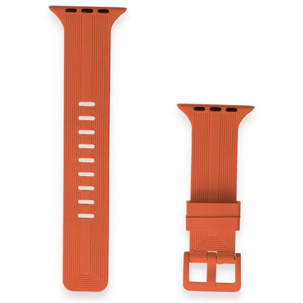 Watch 42mm KR408 Çizgili Silikon Kordon 2
