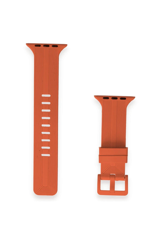 Watch 42mm KR408 Çizgili Silikon Kordon 2