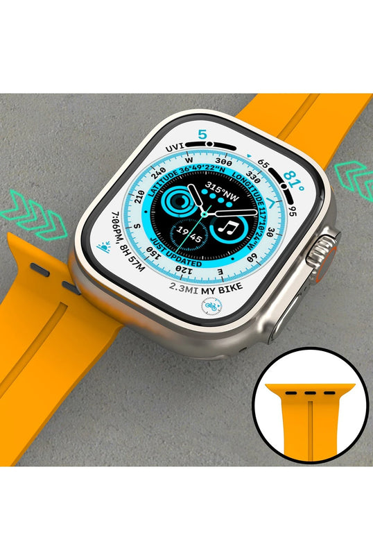 Watch 42mm KR412 Elegance Stylısh Kordon - Koyu Yeşil 6