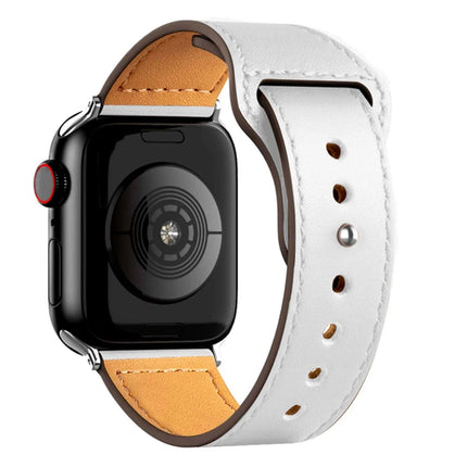 Watch 42mm KR415 Luaz Deri Kordon - Beyaz