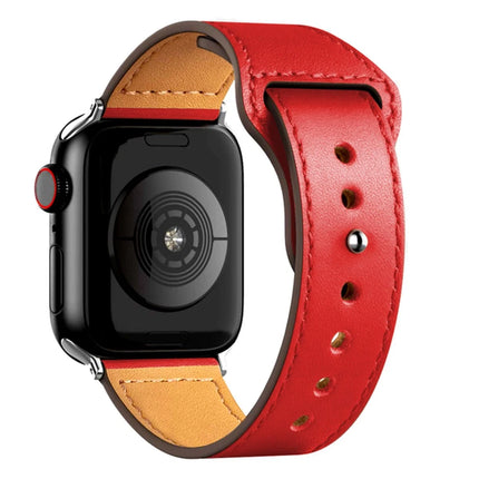 Watch 42mm KR415 Luaz Deri Kordon - Kırmızı