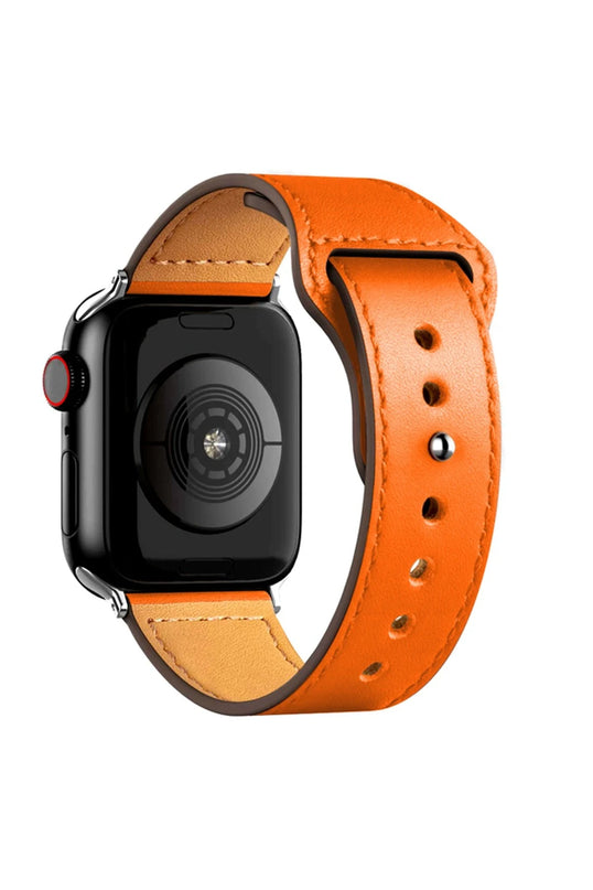 Watch 42mm KR415 Luaz Deri Kordon - Turuncu