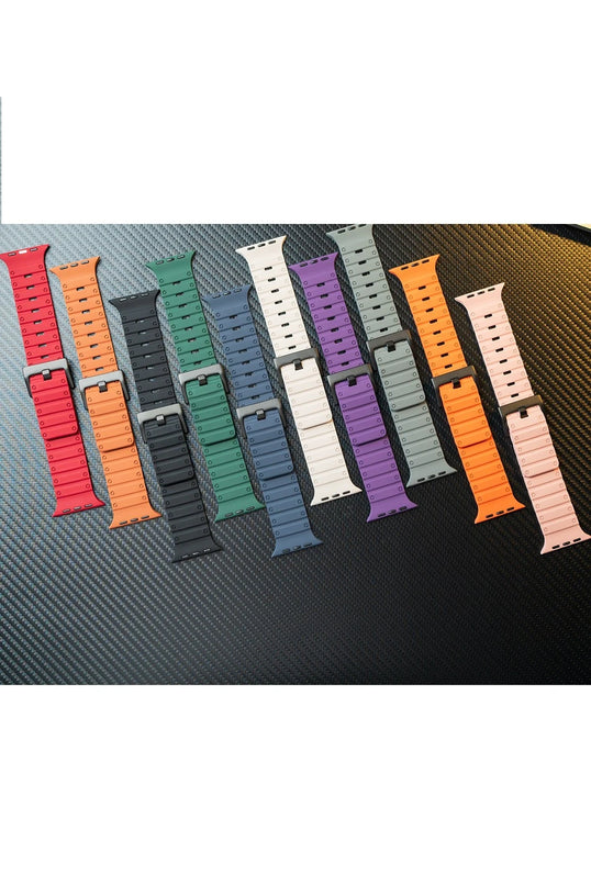 Watch 42mm Magnus Mıknatıslı Silikon Kordon - Siyah 2