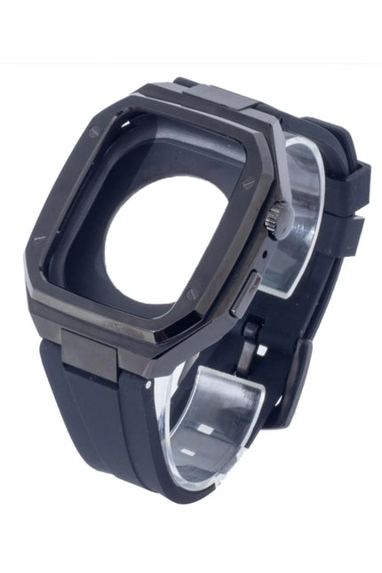 Watch 45mm KR402 Metal Kasa Silikon Kordon