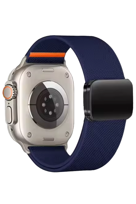 Watch Ultra 49mm Nylon Manyetik Kordon - Lacivert