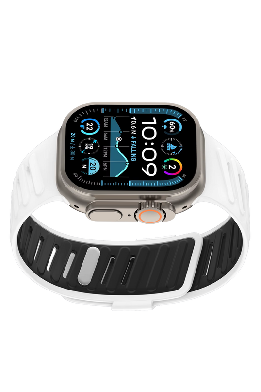 Watch Ultra 49mm Twin Silikon Kordon - Siyah 2 2