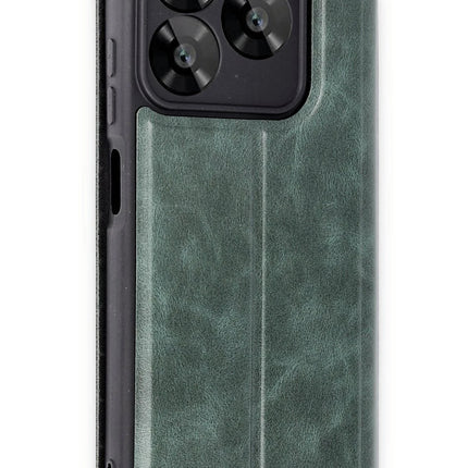 General Mobile Era 30 Flip Cover Kılıf - Koyu Yeşil 2