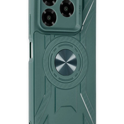 General Mobile Era 30 Lincoln Silikon Kılıf - Koyu Yeşil 2