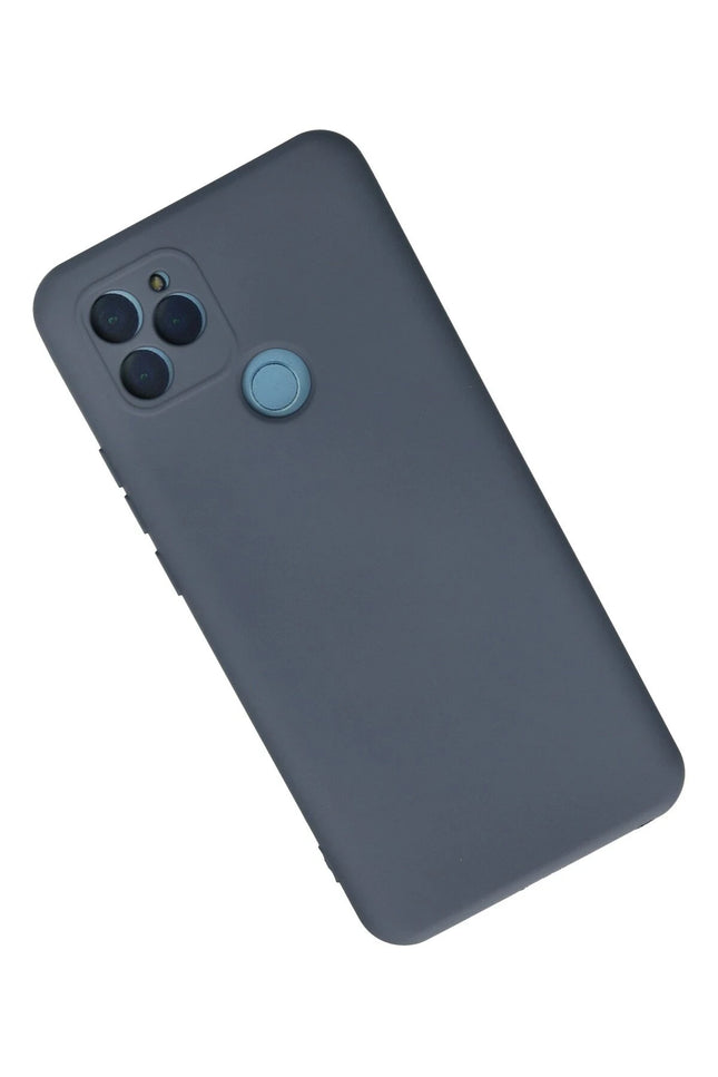 General Mobile GM 21 Nano içi Kadife Silikon Kılıf - Gri 2