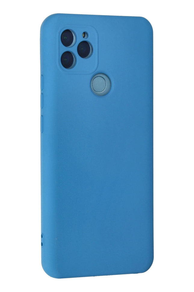 General Mobile GM 21 Nano içi Kadife Silikon Kılıf - Mavi 3